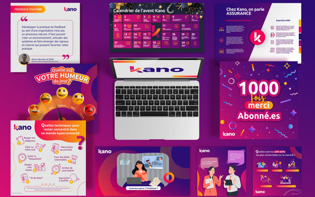 Comment Feazer aide Kano dans ses besoins en graphisme depuis 2020