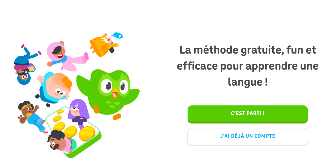 Mascotte duolingo